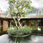 T3 Architects’ "office" in a garden in Ho Chi Minh City