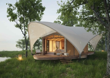 luxury glamping tropical